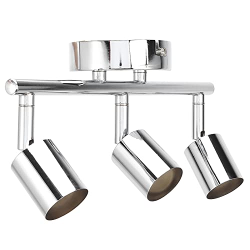 Marhynchus 3 Base de Luz de Pista LED Ajustable para Foco de Techo Moderno y Simple, Artesanía de, Múltiple Propósito, Función Potente, Brazo de Lámpara Giratoria, Rotación Flexible,