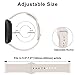 AK Silicone Bands Compatible With Fitbit Versa 4, Sense 2 for Women Men - Soft Replacement Straps for Versa 3, Sense Smart Watch (Starlight)