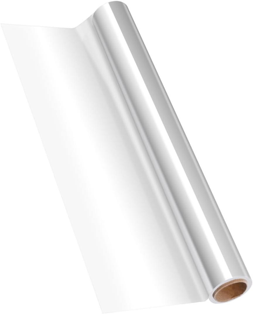 COHEALI Cellophane Wrap Roll 50cm X 50m Flower Bouquet Packaging Film for Florists and Wrapping in Decorative Wrap