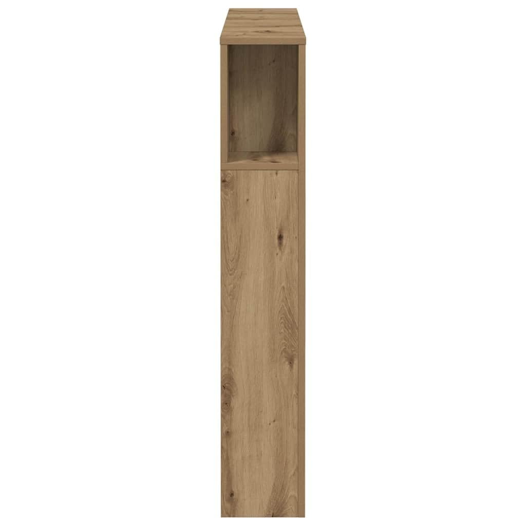 vidaXL Testiera con Contenitore Artigianale 100x18,5x102,5cm Multistrato