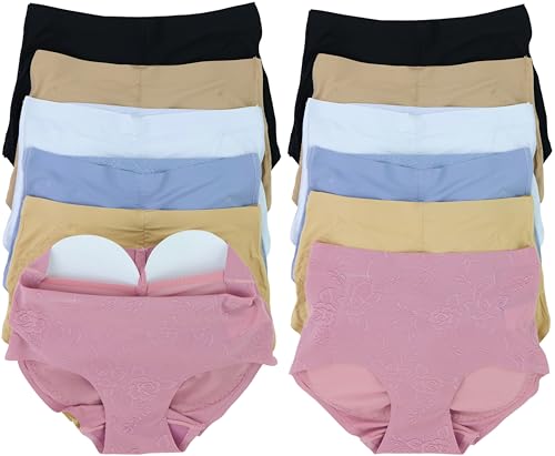 ToBeInStyle Women's Pack of 6 Butt Boosting Padded Panties4