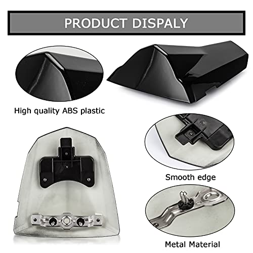 Psler Cowl Rear Seat Cover Rear Seat Fairing Cover For Suzuki Gsxr600 Gsxr750 K4 2004 2005(Black) #TOP2