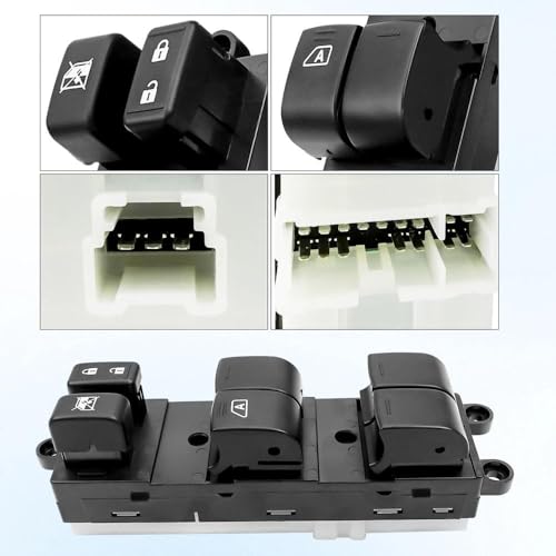 Commande de lève-vitre électrique pour Nissan Tiida mécanisme robuste Versa L4