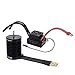 Price comparison product image Brushless Waterproof 1/10 Motor F540-V2 Waterproof Car Scooter Surpass Hobby + ESC Programming Card and Brushless LED Non-Inductive 60A, 60A + 3300KV