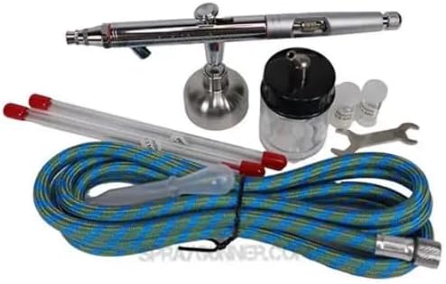 Affordable Gravity Feed Air Brush By NO-NAME Brand with Hose