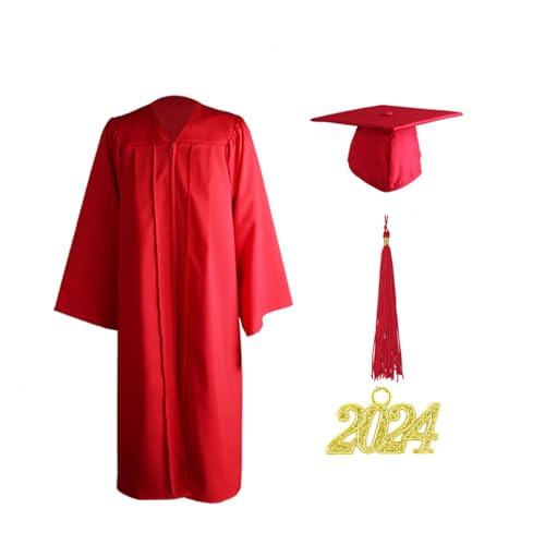 Vestido de graduación 2021 con borla de sombrero traje unisex soltero