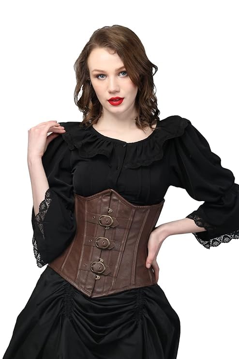 corset vogue Steampunk Under Bust Corset/Stylish Waist Shaper for woman-picture-45