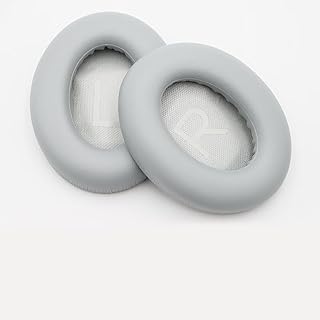 HATOFES Coussinets pour Casque Bose 700 avec Suppression du Bruit (NC700) - Coussinets de Rechange en Cuir synthétique Souple, Mousse à mémoire de Forme Luxueuse (1 Pair Grey Earpads)