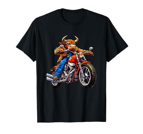 Toros Motocicleta / Motociclista Tauro Camiseta