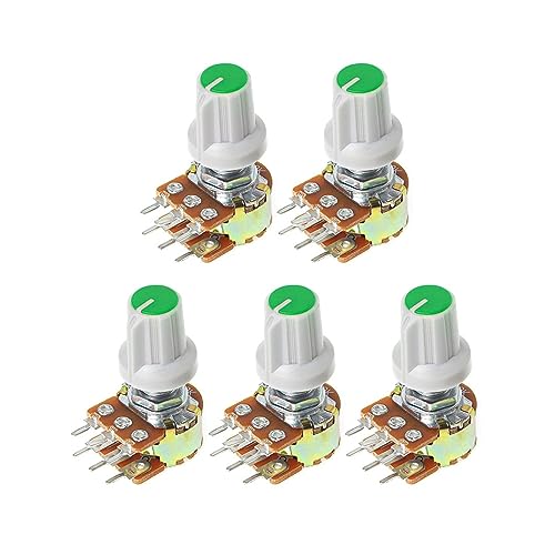NXUTKBNK 20�Z�b�g WH148 ���j�A�|�e���V�����[�^�[ 15mm 6�s�� 1K 2K 5K 10K 20K 50K 100K 250K 500K 1M �O���[�� AG1�m�u�L���b�v�|�e���V�����[�^�L�b�g(10K�I�[��)