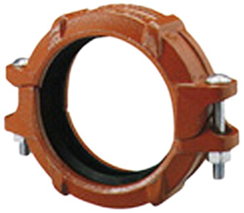 ShurjointZ052.5PE-G # Z05 Grade E EPDM Rigid Angle Pad Coupling, Painted, 2.5"