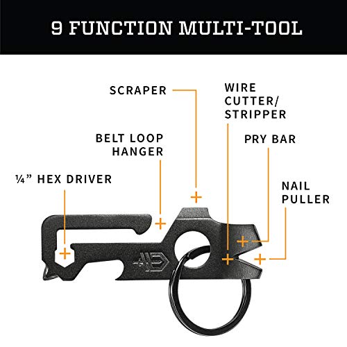Dénudeur Gerber porte-clés multi-outils pour réparations rapides - 4