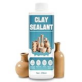 NoxGule 250ml Sigillante per Gesso Ceramico, Sigillante per Gesso, Vernice per Gesso, Impermeabilizza, Adatto per Argilla, GessoCeramico, Terracotta e Cemento, Adatto per Vasi, Fioriere Ciotole