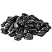 Produktbild Dekosteine schwarz poliert 20 kg, Kieselsteine Garten 5-8 cm, Zierkies für Vasen, Flusssteine, Ziersteine, Flusssteine Pflanzen, Deko-Kies, Steine-Garten, Kies, Flusskiesel, Schwarze Steine Deko