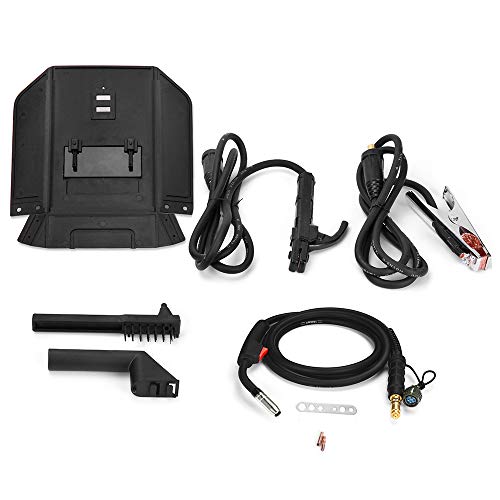 SUNGOLDPOWER 200Amp MIG MAG ARC MMA Stick DC Welder 110/220V Dual Voltage IGBT Inverter 200A Aluminum Welding Soldering Machine Gas Shielded/Gasless Flux Cored Wire Solid Core Wire Welding Equipment