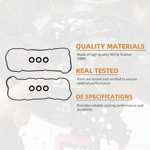 Image of Valve Cover Gasket VS50588R Toyota Lexus 3.0L 3.3L V6 | Fits Avalon 00-04 3.0L / Camry 02-06 3.0L-3.3L / Highlander 01-07 3.0L-3.3L / Sienna 04-06 3.3L / RX330 04-06 3.3L