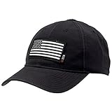 5.11 Flag Bearer Cap Bundle Black (USA Patch + Hat)