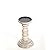 Hosley 8 Inch High Wood Candle Holder for Pillar Wax Candles Flameless Candle. Distress Finish Candleholder. Ideal Gift for Wedding Party Home Spa Reiki Aromatherapy Candle Gardens O4
