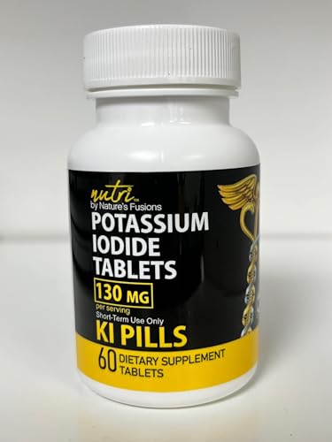 Nature's Fusions Comprimidos De Iodeto De Potássio 130 Mg (5 Unidades) - (300 Comprimidos) Exp 10/2