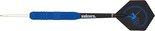 Unicorn Core Plus Win Dardos Latón Azul-25g, Unisex Adulto