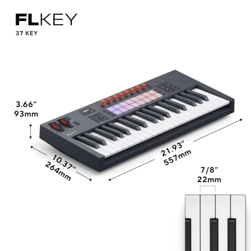 Image of Novation FLkey 2 37 USB MIDI Controller Keyboard