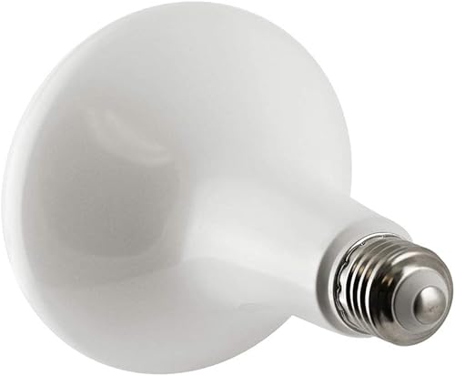 Miniatura 1 de Euri Lighting EB40-17W3000e LED BR40, 17 W (equivalente a 100 W) 1400 lm, Dim, 80 CRI, blanco suave (3000 K), ángulo de haz de 110, clasificación de