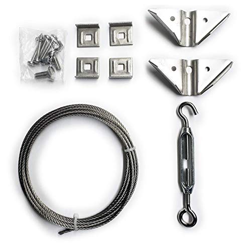 Stanley Hardware Anti Sag Gate Kit, Stainless Steel, Designed to Help Reduce gate sag, Durable Construction for Long-Lasting wear