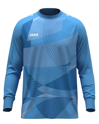 JAKO Unisex Kinder Torwart-Trikot River SkyBlue 140