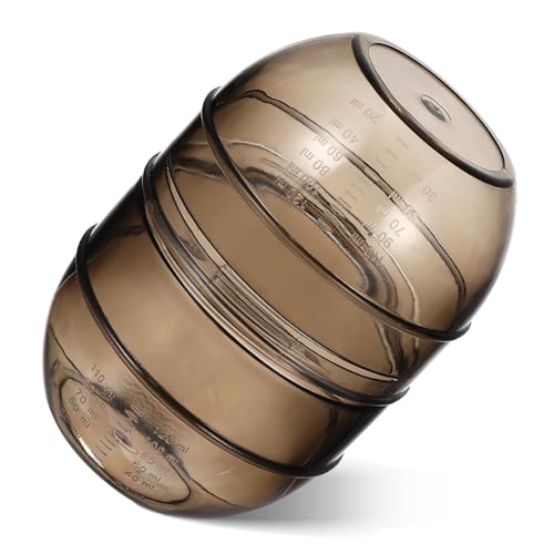 Zerodeko Ciotola per Tintura Capelli Scala di Misurazione Shaker Antisversamento per Mescolare Tinte in Salone e Casa Design Sigillato per Miscelazione Facile e Spazio Ordinato