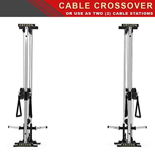 Buy ARCHON Wall Mount Crossover Dual Cable Commercial Ball Bearing