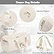 Kleine Sporttasche Kinder Mädchen Reisetasche Ballet Latin Tanztasche Gymnastiktasche mit Wasserdichter Tasche Beige Kord-Stoffe