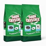Soda Crystals Multi-Purpose Cleaner and Laundry Aid, 1 kg, 2 Pack