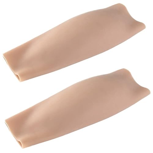 Wisfancy Almohadillas de silicona para pantorrillas, mejorador de brazo y piernas, corrector de pantorrillas para piernas delgadas y torcidas,