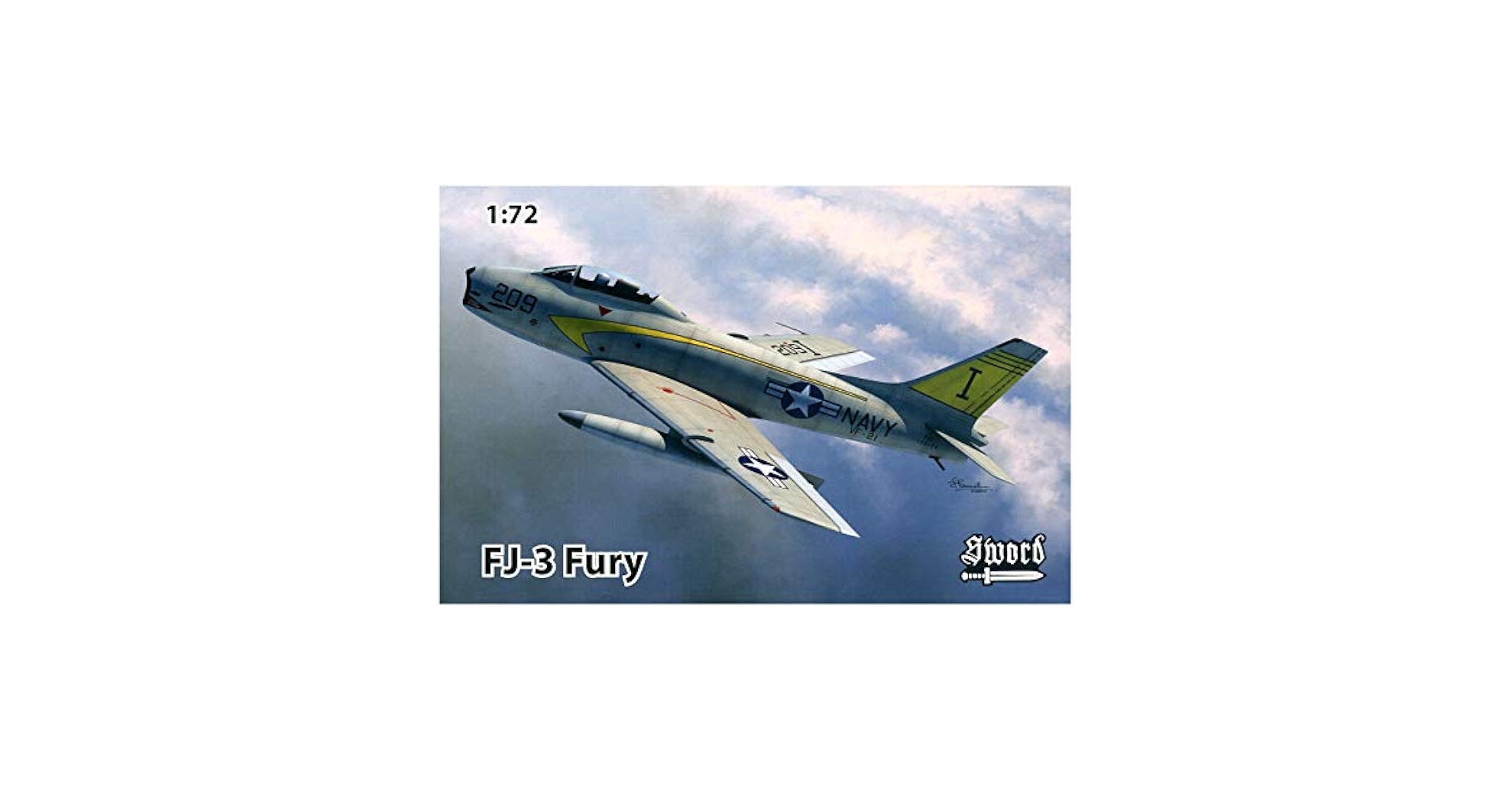 Amazon.co.jp: Sword 1/72 アメリカ海軍 FJ-3 フューリー