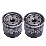 2 Pcs 129 Oil Filter 16097-0010 16097-1069 for Kawasaki Mule PRO FXT 2015-2023 FX 2018-2022 FXR