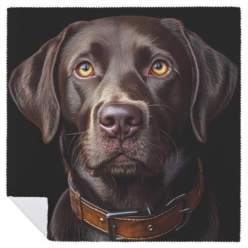 Servilletas de cena de tela con Labrador marrón, el detalle ideal para amantes de los perros 7