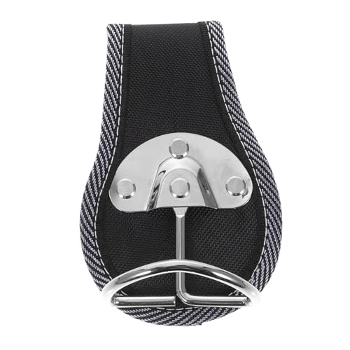 VALICLUD Soporte para Martillo de Cinturón Gancho de Metal Ajustable Organizador de Herramientas Clip para Llaves Accesorios para Cinturón de Herramientas