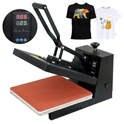 F2C Pro 15"x 15" Heat Press Teflon Clamshell Digital Transfer T-Shirt Press Sublimation