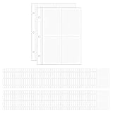 FEIHS 100 Stück Pockets Sammelkarten,Sammelkartenzubehör, transparente Sammelkartenhüllenfür den täglichen Gebrauch, Präsentationen, Projektmanagement, Büroarbeit und verschiedene andere Szenarien
