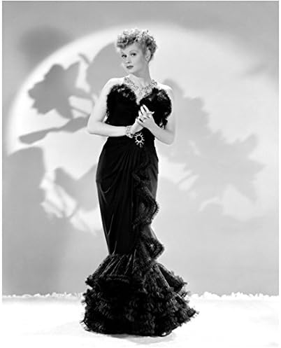 Lucille Ball Wearing Evening Dress with 