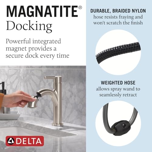 Delta-Faucet-Nicoli-Pull-Down-Single-Hole-Bathroom-Faucet-Brushed-Nickel-Bathroom-Sink-Faucet-Bathroom-Faucet-with-Pull-Out-Sprayer-Single-Handle-Bathroom-Faucet-Stainless-15749LF-SSPD