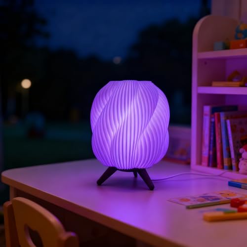 Image of 3D Printer PETG Filament Transparent Light Purple for Bambu Lab AMSAMS Lite | High toughness is suitable for functional parts;prevents nozzle clogging and air bubbles1.75mm is suitable for Bambu printers