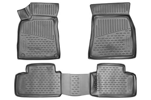 Tapis de voiture Mercedes GLB X247 en TPE pour bloquer eau et boue