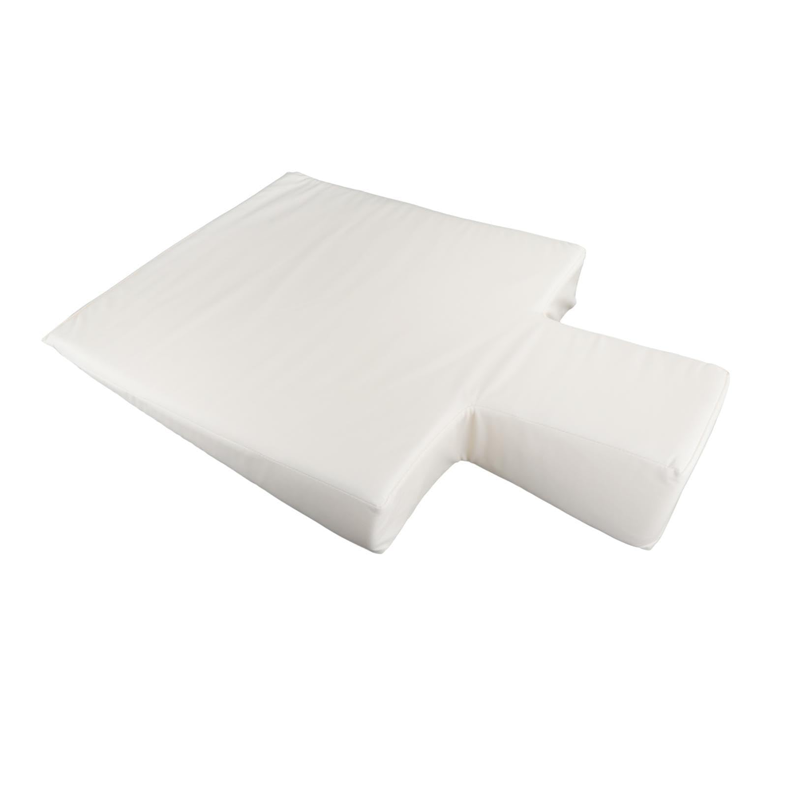Upholstered Wedge Large Fitness Equipment for Home Gym Body Stamina Training White|Sporting Goods | Fitness Running & Yoga | Yoga & Pilates | Mats & Non-Slip Towels-image-42