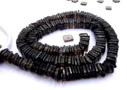 Quartz fumé véritable perles heishi de qualité supérieure pour bijoux fins - 2
