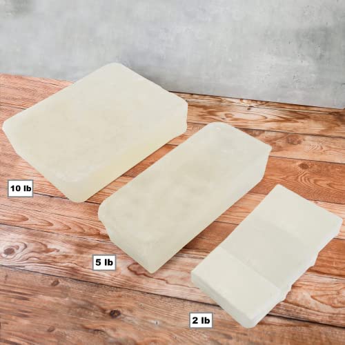 Primal Elements Aloe Soap Base - Moisturizing Melt and Pour Glycerin Soap Base for Crafting and Soap Making, Easy to Cut - 10 Pound by Primal Elements - Image 3