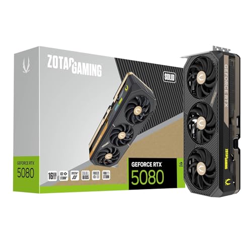 Amazon | ZOTAC GAMING GeForce RTX 5080 SOLID 16GB GDDR7