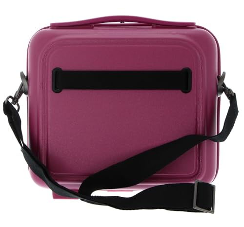 Trousse de beauté Rigide LOGODUCK vanity case polycarbonate rouge violet - 3