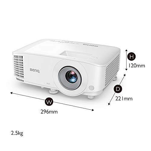 BenQ MX560 XGA Business & Education Projector, DLP, 4000 Lumens High Brightness, 20000:1 High Contrast Ratio, Dual HDMI, USB-A, Upto 15000 Hrs... - Image 3