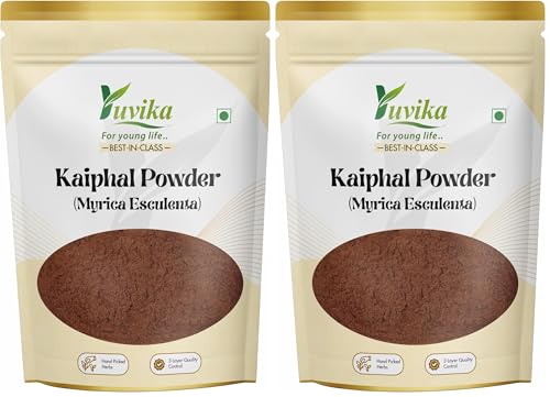 Image of YUVIKA Kaiphal Powder - Myrica Esculenta - Myrica Nagi 200 Grams (Pack of 2)